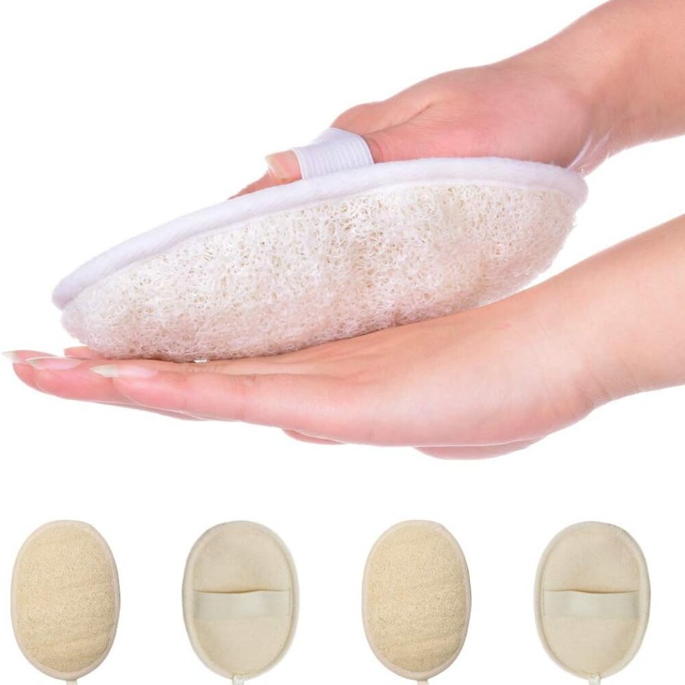 Natural Shower Loofah Eco-Friendly Egyptian Sponge 11Packs - Picture 14 of 15